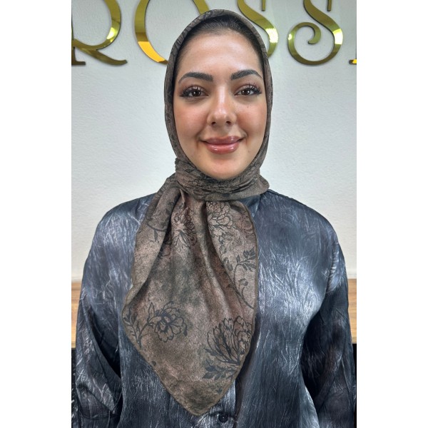 Desenli Soft Eşarp 05K